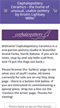 Mobile Screenshot of cephalopottery.com